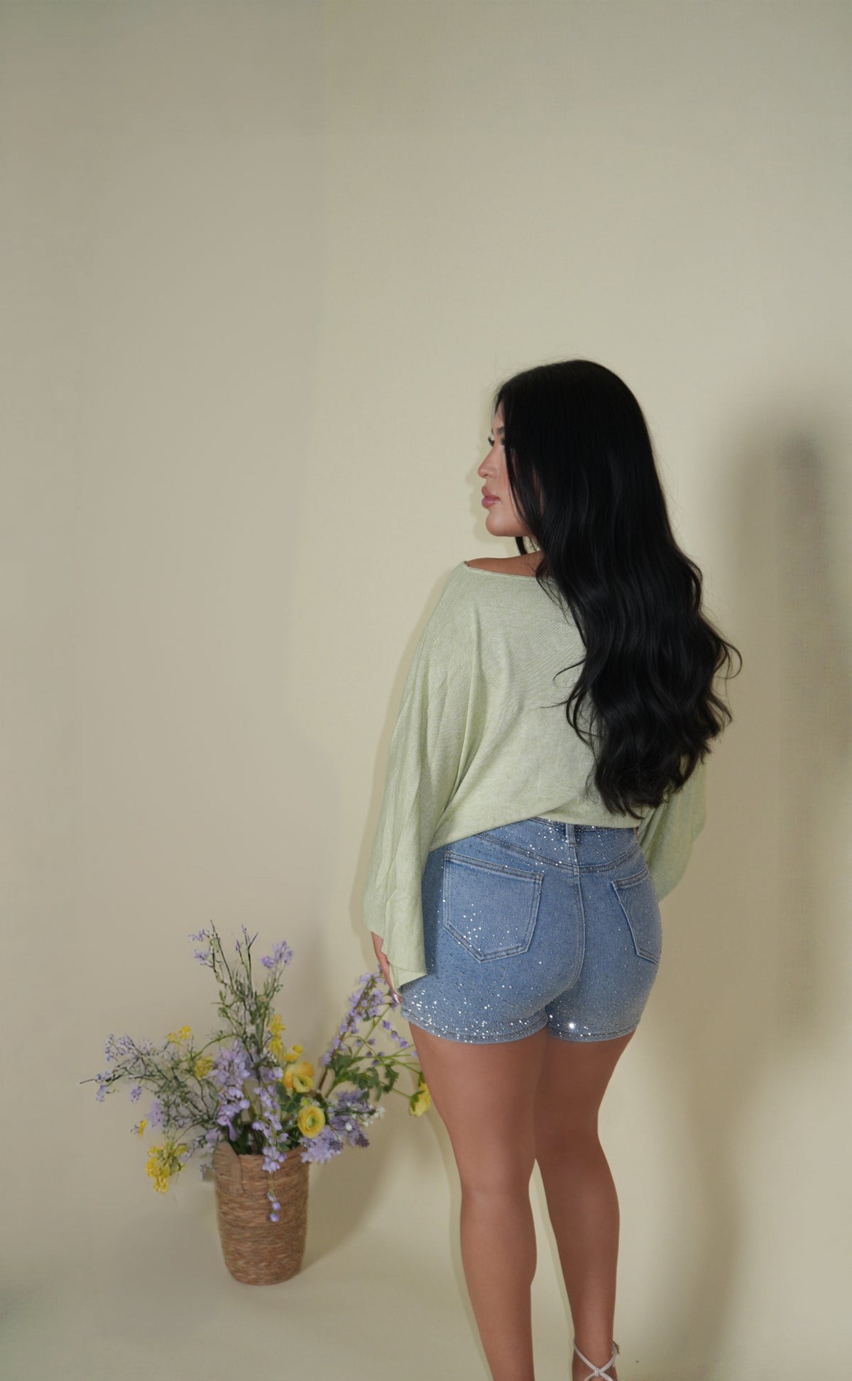 GLITTER GARDEN SKORT